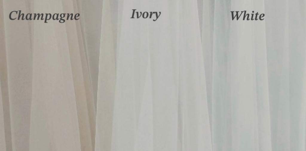 Custom A-Line Wedding Dress with Lace Long Sleeves, V-Neck Satin Skirt & Side Slit